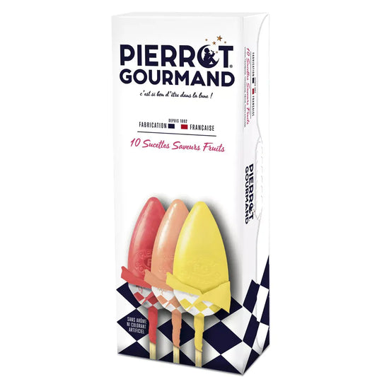 Sucettes Pierrot Gormand Aux Fruits